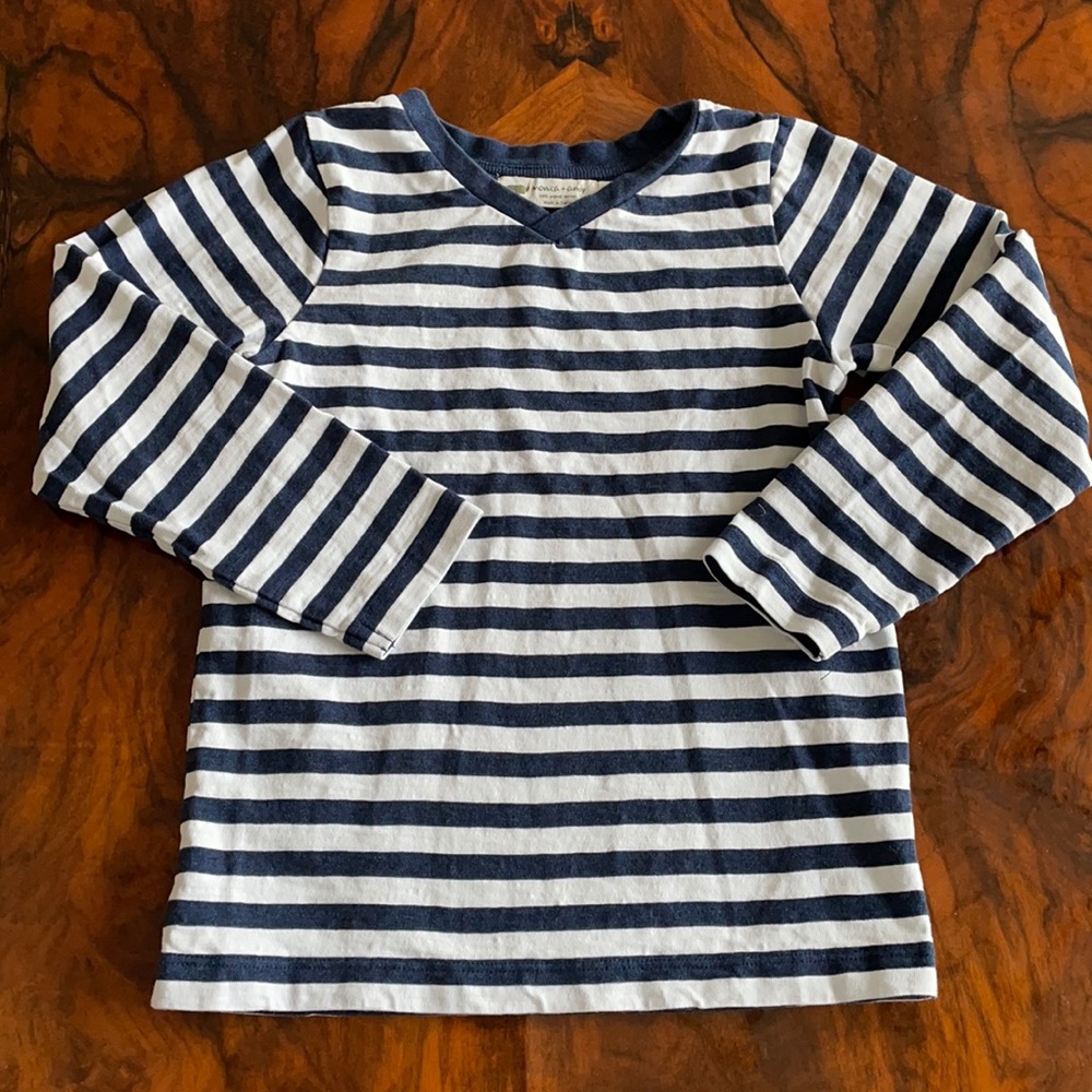 Monica + Andy Striped Shirt